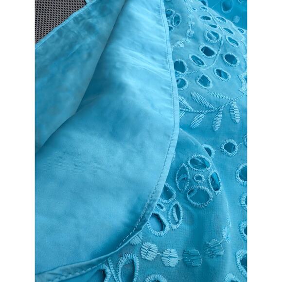 Lilly Pulitzer Geri Off-the-Shoulder Dress  Size XS – NWT – Seabreeze Blue Midi - Picture 8 of 9